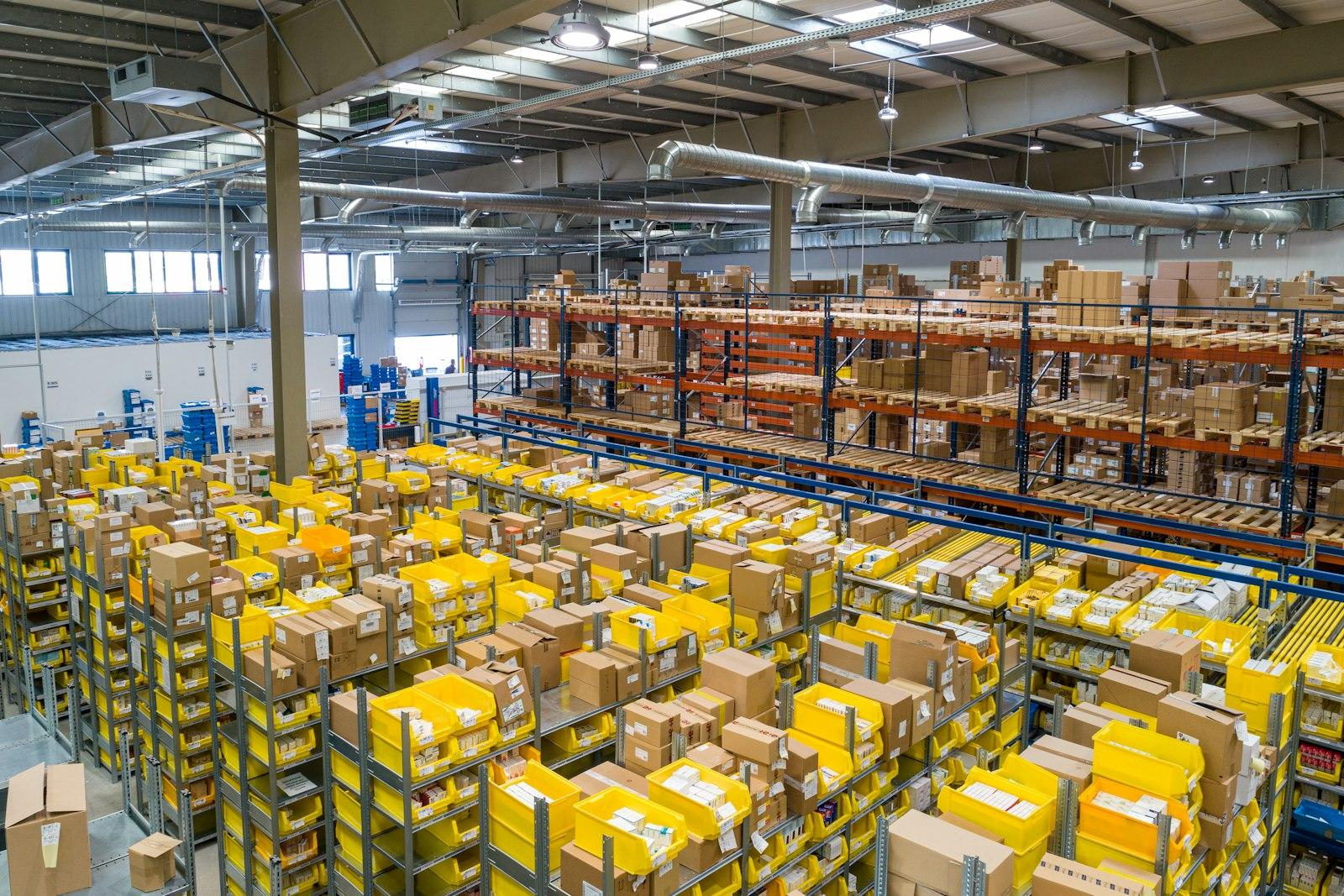 Bodega de inventario retail